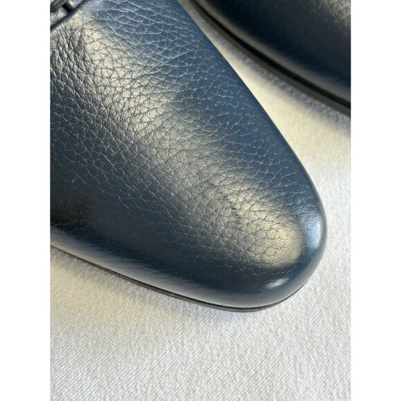 Porsche Design Men's Italian Torino Leather Oxford Shoes in Blue - Sz 10 - Picture 13 of 14